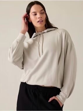 Athleta Seasoft Bubble Hem Hoodie